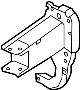 Image of Bumper Impact Bar Bracket (Front, Rear) image for your 2019 Audi Q7  Prestige Sport Utility 