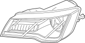 Image of Headlight Assembly image for your 2018 Audi RS7   