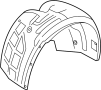Image of Fender Splash Shield (Front, Rear, Lower) image for your 2018 Audi S6   