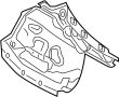 View 4G0803979P Full-Sized Product Image for your 2013 Audi A7 3.0L V6 A/T Quattro Base Hatchback 