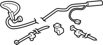 Image of Hose. (Left). A component which. image for your 2009 Audi A8   