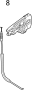 View 4H0837099B Full-Sized Product Image for your 2015 Audi Q3 2.0L A/T Quattro  Prestige Sport Utility 