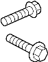 Image of Bolt. Stabilizer. Link. Mount. (Rear). A threaded rod with a. image for your 2022 Porsche 718 Cayman GTS 4.0 Hatchback
