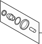0BF598076 Pump ASSEMBLY repair kit.