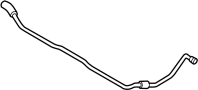 Image of Pipe. Tube. Hose. (Rear, Upper). A coolant hose that. image for your 2013 Audi Q5   