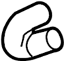 Image of Engine Coolant Hose image for your Audi