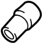 Image of Engine Coolant Hose image for your Audi