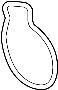 View Engine Water Pump Gasket Full-Sized Product Image