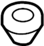 View Washer. Pump. Grommet. Gasket. Reservoir.  Full-Sized Product Image
