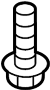 View Bolt. Bracket. Mount. (Upper, Lower) Full-Sized Product Image