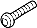 View Accessory Drive Belt Idler Pulley Bolt Full-Sized Product Image