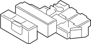 View Relay. Plate. Fuse. Box.  Full-Sized Product Image