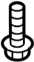 View Bolt. TRANSMISSION. SCREW. Support. Mount.  Full-Sized Product Image
