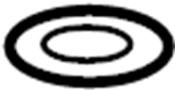 View Ring. Dipstick. Oil. SEAL. Engine.  Full-Sized Product Image