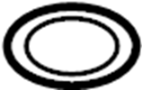 View Engine Oil Drain Plug Gasket Full-Sized Product Image