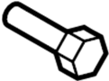 View Bolt. Bracket. (Front, Lower) Full-Sized Product Image