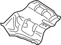 View Floor Pan Heat Shield (Rear) Full-Sized Product Image 1 of 2