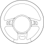 View Steering Wheel Full-Sized Product Image