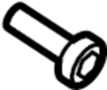View Screw. Bolt. Belt. Pillar. Trim. (Front, Rear, Upper, Lower) Full-Sized Product Image