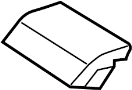 View Seat Back Cushion (Upper) Full-Sized Product Image 1 of 2