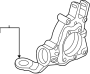 View Housing. Steering knuckle. Suspension Knuckle.  Full-Sized Product Image