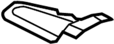View Floor Pan Bracket (Front, Rear) Full-Sized Product Image 1 of 2