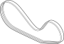 Image of Accessory Drive Belt image for your 2009 Audi TT  Base Convertible 