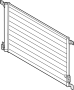 Image of A/C Condenser image for your 2006 Audi A4 3.2L V6 A/T FWD Base Sedan 