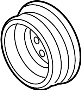 View Engine Crankshaft Pulley. Engine Harmonic Balancer. VIBRATION DAMPER.  Full-Sized Product Image