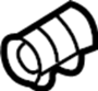 View Clamp. Muffler. Pipe. (Front, Rear) Full-Sized Product Image