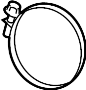 View Clamp. Converter. Catalytic. AND pipe. cnvrtr. CLIP. Exhaust.  Full-Sized Product Image