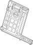 Image of Seat Back Frame (Upper) image for your Audi