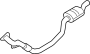 8W0253300BD Pipe. Exhaust. Intermediate. Muffler. (Front)