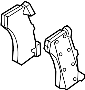 Image of Disc Brake Pad Set (Front) image for your 2021 Audi Q5   