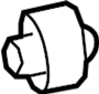 View Suspension Control Arm Bushing (Rear, Upper) Full-Sized Product Image