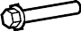 View Suspension Control Arm Bolt (Front, Rear, Upper) Full-Sized Product Image