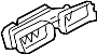 View Instrument Panel Air Duct (Front) Full-Sized Product Image
