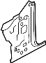 View Body A-Pillar Reinforcement (Front, Upper, Lower) Full-Sized Product Image