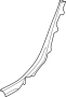 View Body C-Pillar Trim Panel (Lower) Full-Sized Product Image