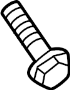 View Suspension Shock Absorber Mounting Bolt (Upper) Full-Sized Product Image