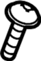 View Fuel Tank Access Cover Screw Full-Sized Product Image