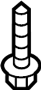 View Bolt. Mount. Bracket. Screw. Radiator. (Upper, Lower) Full-Sized Product Image
