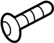 View Bolt. Bracket. Mount. Radiator. Support. (Front, Rear, Upper, Lower) Full-Sized Product Image