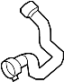 View Radiator Coolant Hose (Upper) Full-Sized Product Image