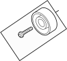 View Accessory Drive Belt Idler Pulley Full-Sized Product Image