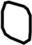 View Engine Coolant Pipe Gasket Full-Sized Product Image