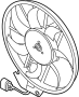 8K0959455E Engine Cooling Fan Motor (Front)