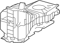 8T1820356 HVAC Blower Case Assembly. HVAC Blower Motor Housing.