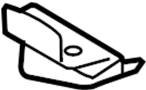 Image of Bracket. Support. Fender. (Front, Rear, Upper, Lower). A Bracket for a Fender. image for your 2021 Audi A8   