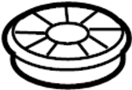 View Valve. Plug. Air Filter Housing. Drain. Liftgate Nut.  Full-Sized Product Image